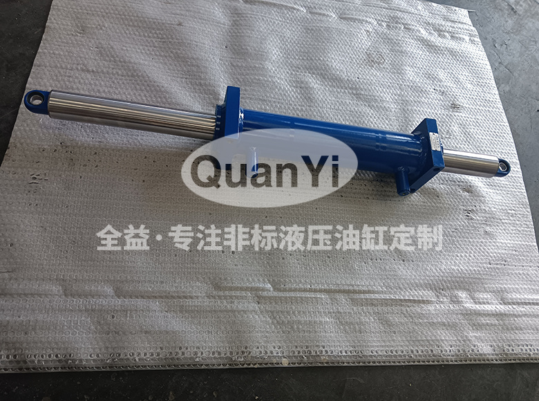 常州全益機械制造有限公司-防爆轉向油缸90/63-85+85|雙出桿設計90/63-85+85