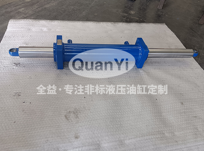 常州全益機械制造有限公司-防爆轉向油缸90/63-85+85|雙出桿設計90/63-85+85